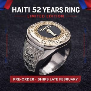 🇭🇹 Haiti 52 Years Ring – Limited Edition (Pre-Order)